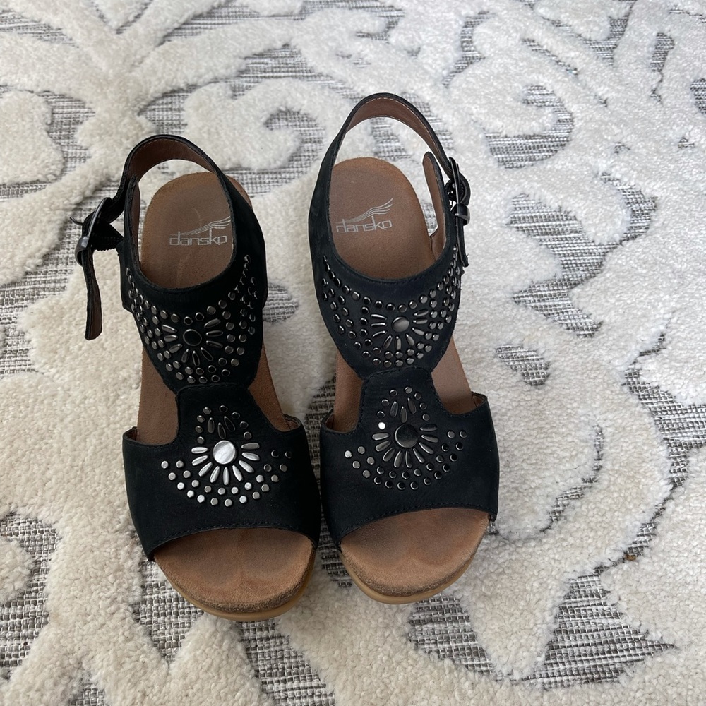 Dansko Deandra studded open toe sandal